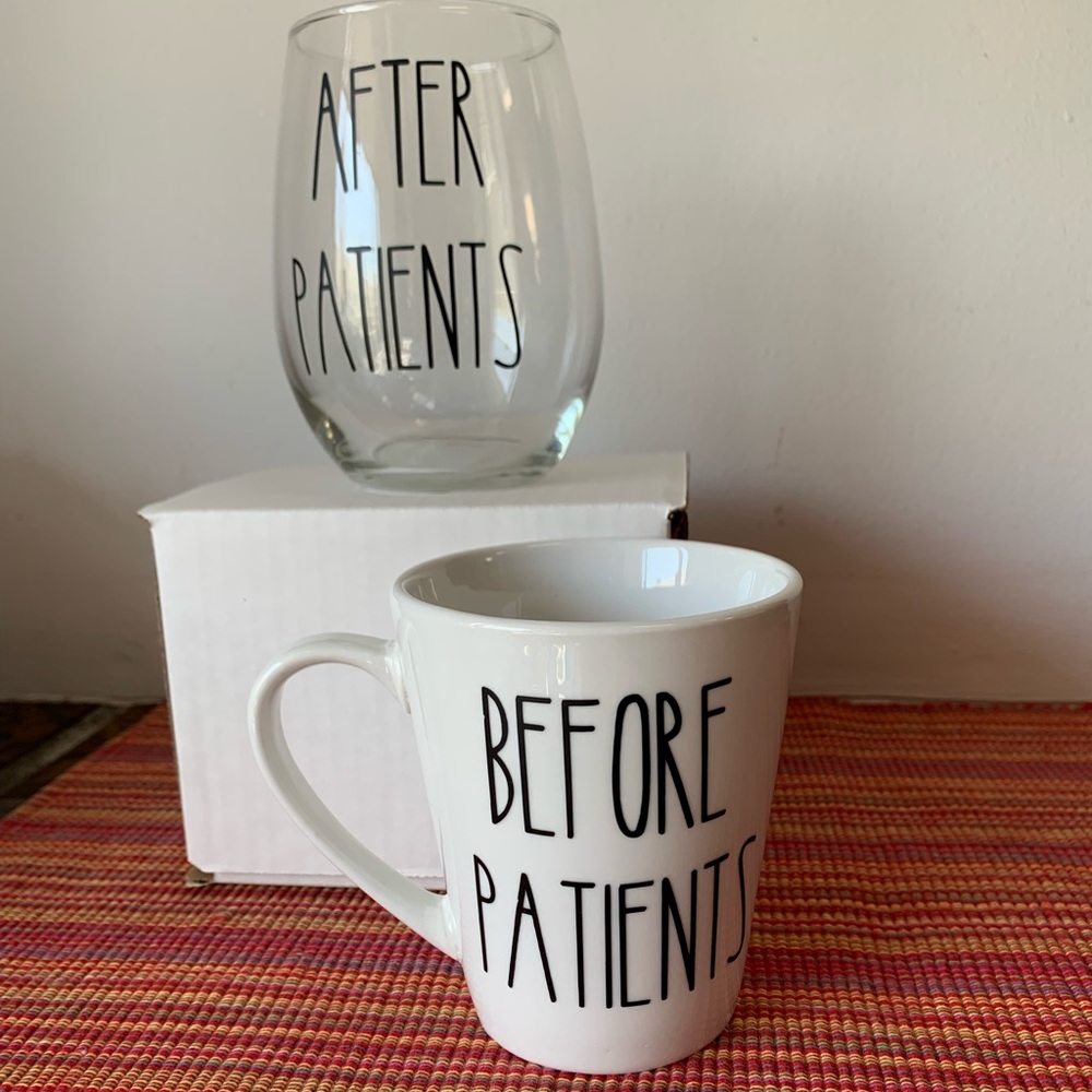 4” Glass Mug with handle